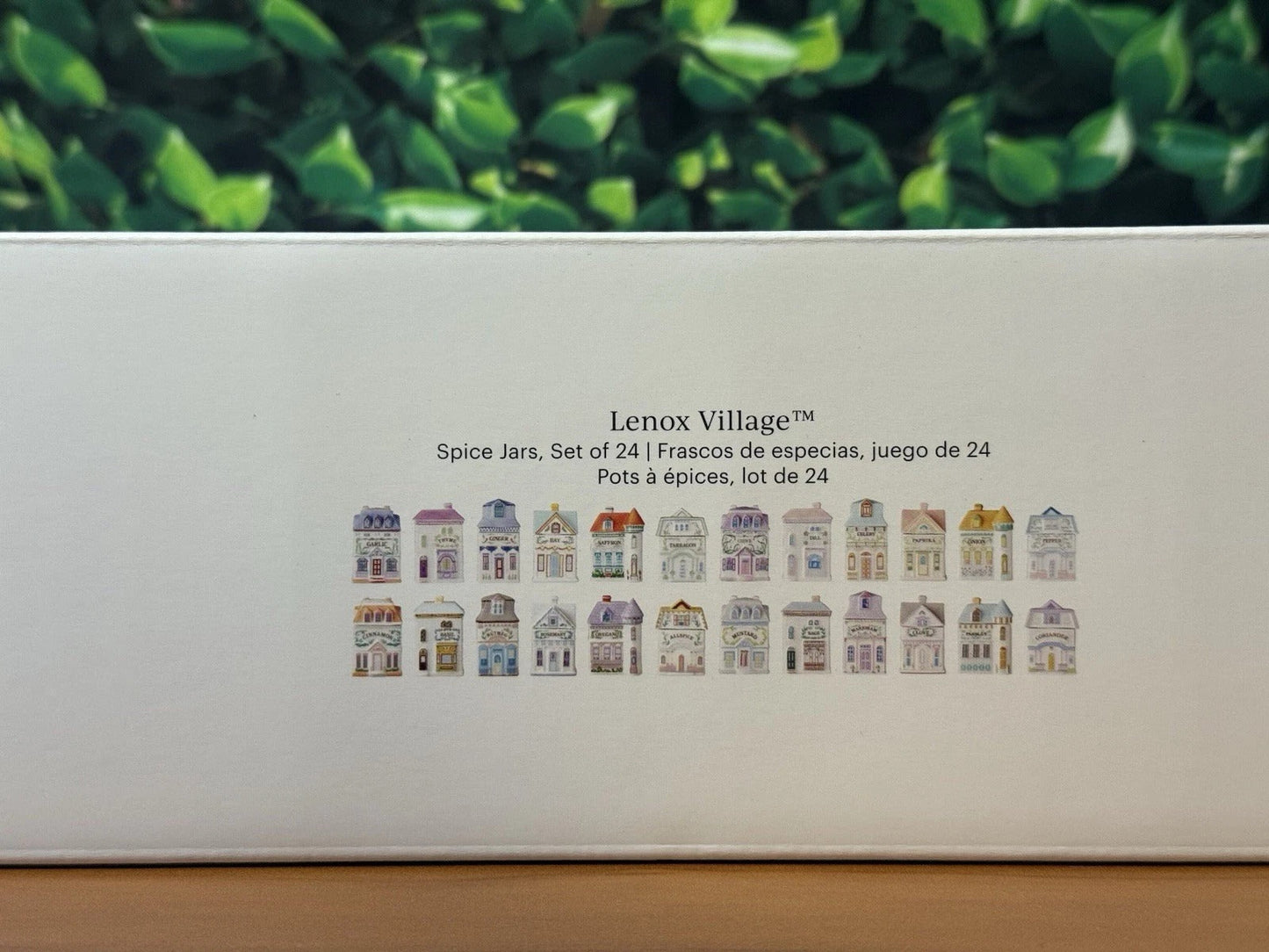 2024 Lenox Spice Village & Lenox Spice Village Rack (SOLD AS A SET)