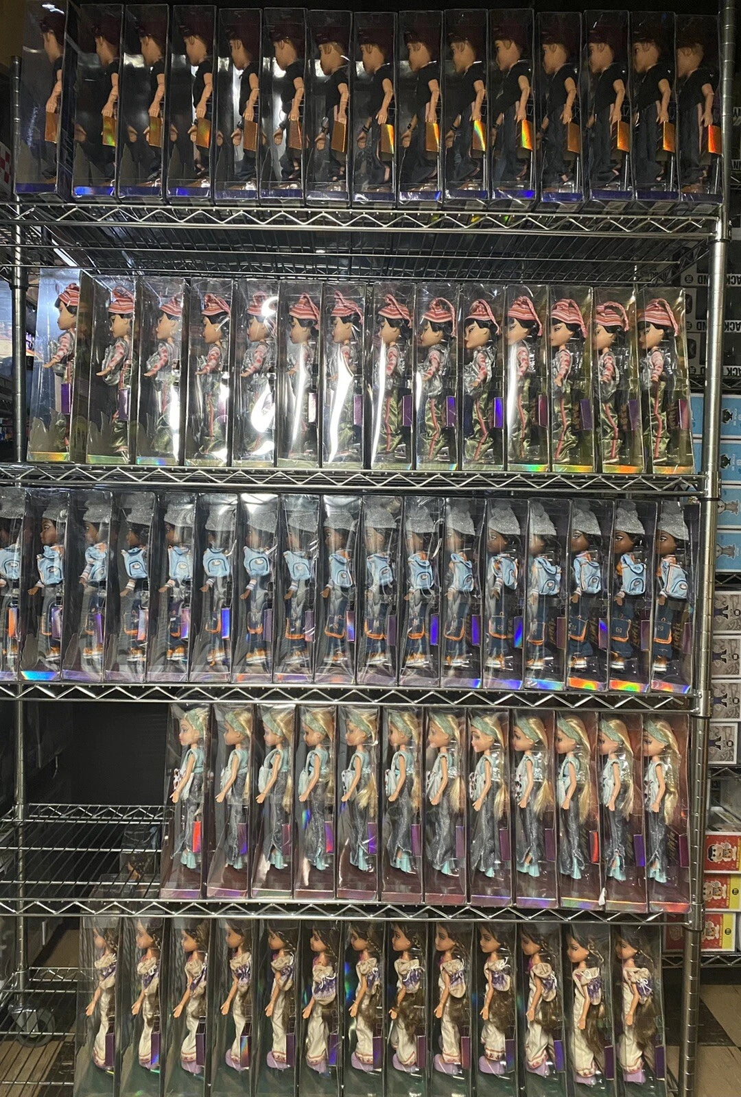 Bratz Complete Collector Set – 5 Dolls (Sasha, Chloe, Jade, Yasmin & Cameron) – Rare Full Collection