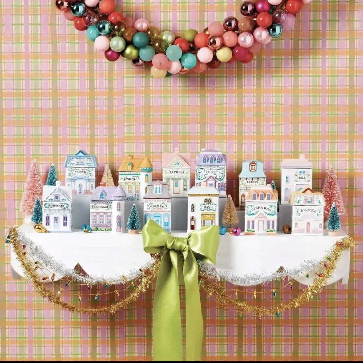 Brand New 2024 Lenox Spice Village 24 Piece Jar Full Collection Complete Set Box